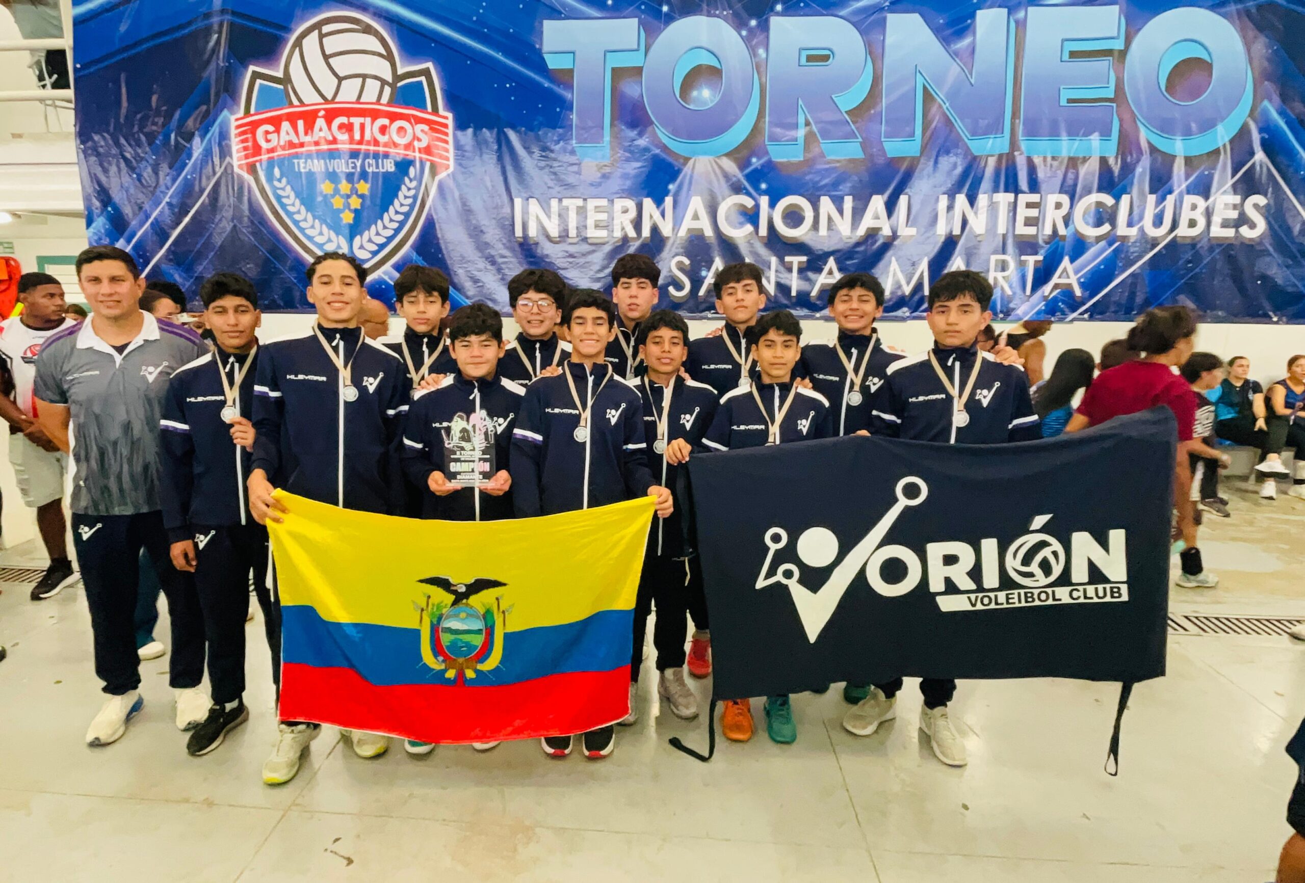 Orion de Portoviejo campeón invicto en Colombia Orion de Portoviejo campeón invicto en Colombia