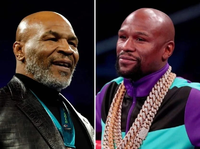 Floyd Mayweather y Mike Tyson se enfrentarán el próximo año Floyd Mayweather y Mike Tyson se enfrentarán el próximo año