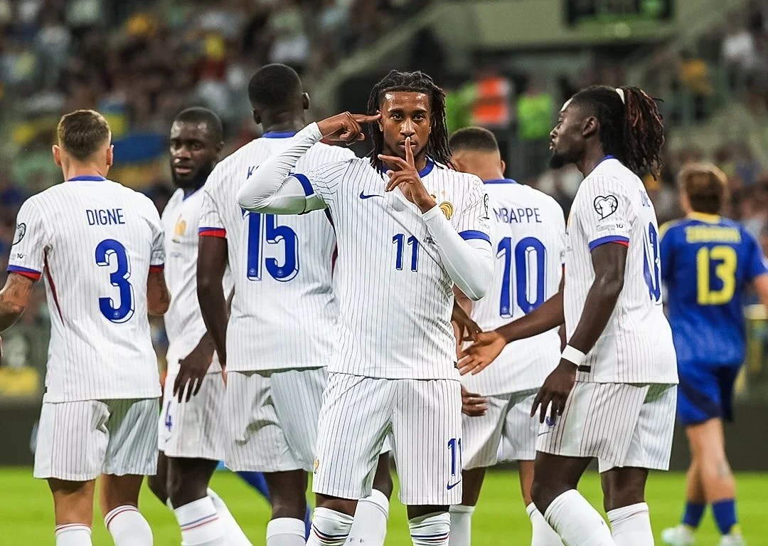Francia inicia clasificación al Mundial 2026 con triunfo ante Ucrania Francia inicia clasificación al Mundial 2026 con triunfo ante Ucrania