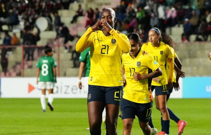 Ecuador golea 0-4 a Bolivia en la Liga de Naciones Femenina Ecuador golea 0-4 a Bolivia en la Liga de Naciones Femenina