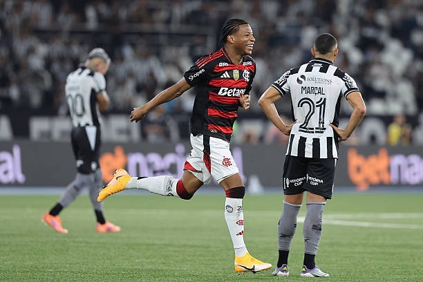 Gonzalo Plata anotó en la goleada de Flamengo ante Botafogo Gonzalo Plata anotó en la goleada de Flamengo ante Botafogo