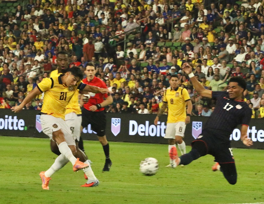 Ecuador empató ante Estados Unidos en amistoso internacional. Ecuador empató ante Estados Unidos en amistoso internacional.