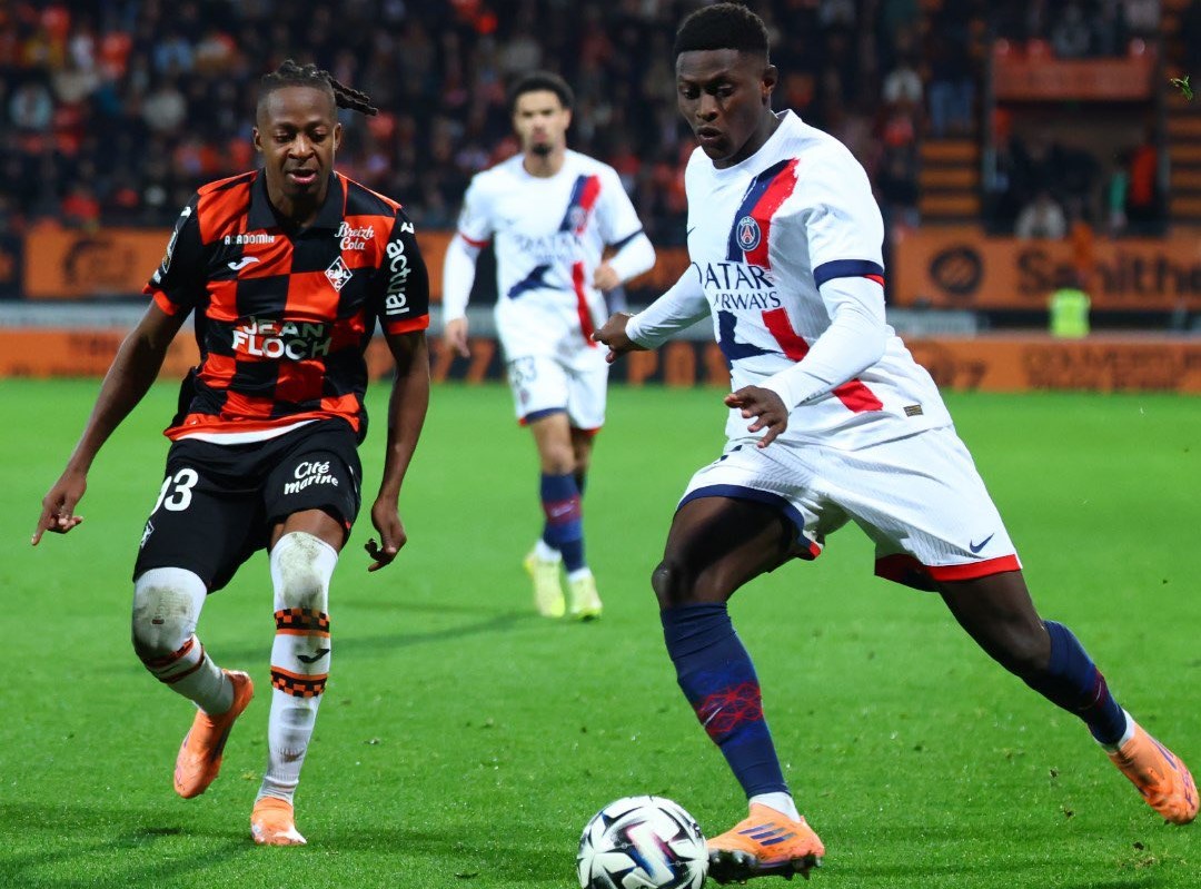 PSG con Pacho de suplente empató en Lorient PSG con Pacho de suplente empató en Lorient