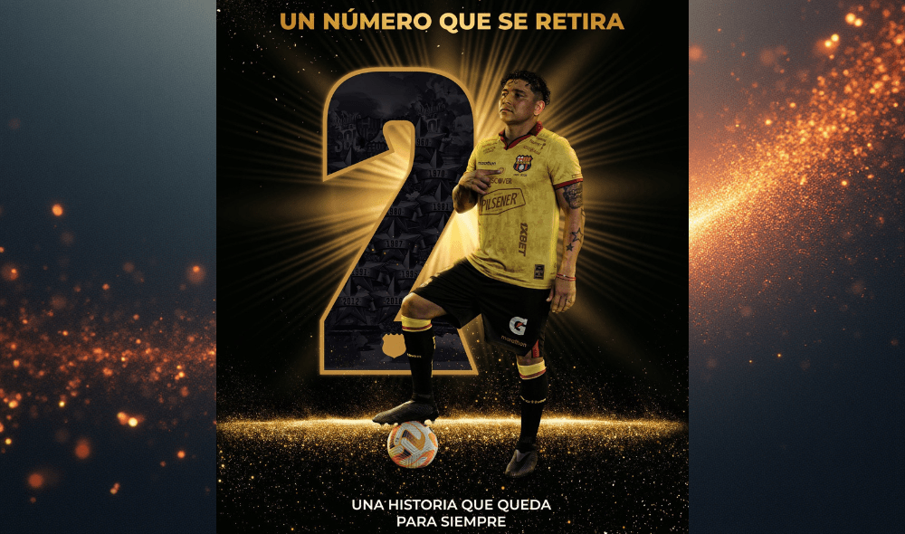 Barcelona SC anuncia que el dorsal 2 no será usado durante la temporada 2026 en homenaje a Mario Pineida Barcelona SC anuncia que el dorsal 2 no será usado durante la temporada 2026 en homenaje a Mario Pineida