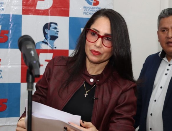TCE admitió denuncia contra Luisa González TCE admitió denuncia contra Luisa González
