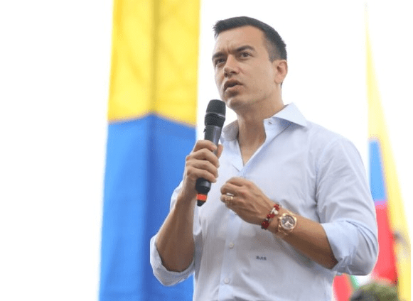 Noboa responde a denuncia de Yaku Pérez y otros sobre el proyecto Loma Larga Noboa responde a denuncia de Yaku Pérez y otros sobre el proyecto Loma Larga
