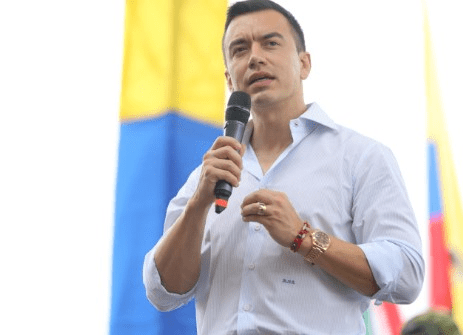 Daniel Noboa pedirá licencia en caso de hacer campaña por la consulta popular Daniel Noboa pedirá licencia en caso de hacer campaña por la consulta popular