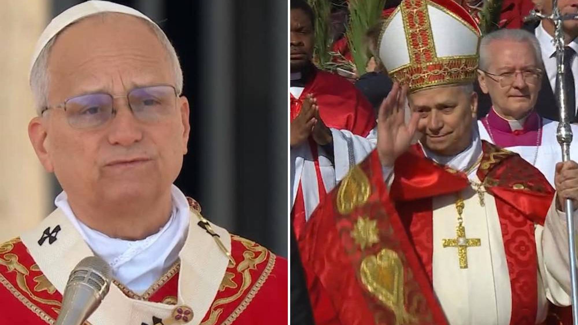 El papa León aboga por la paz en la Misa de Domingo de Ramos El papa León aboga por la paz en la Misa de Domingo de Ramos