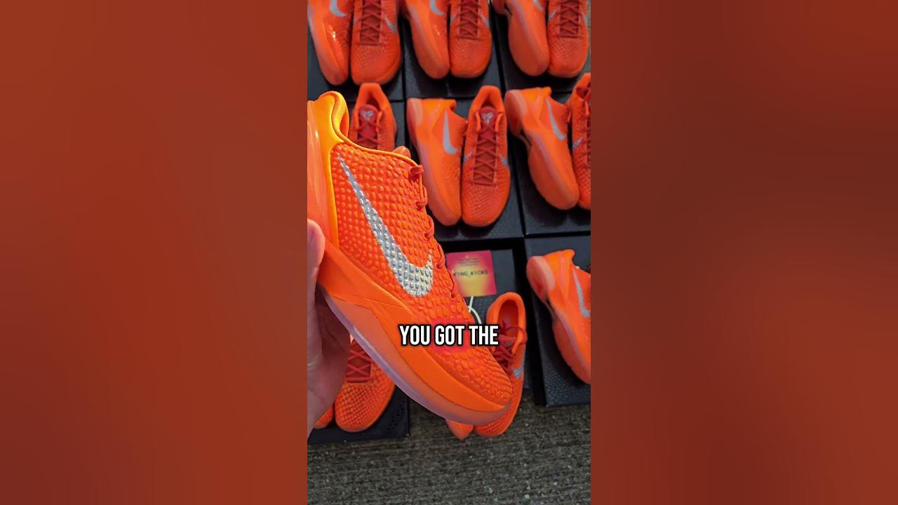 Nike Kobe 6 'Total Orange' Drops July 18 for WNBA All-Star Nike Kobe 6 'Total Orange' Drops July 18 for WNBA All-Star