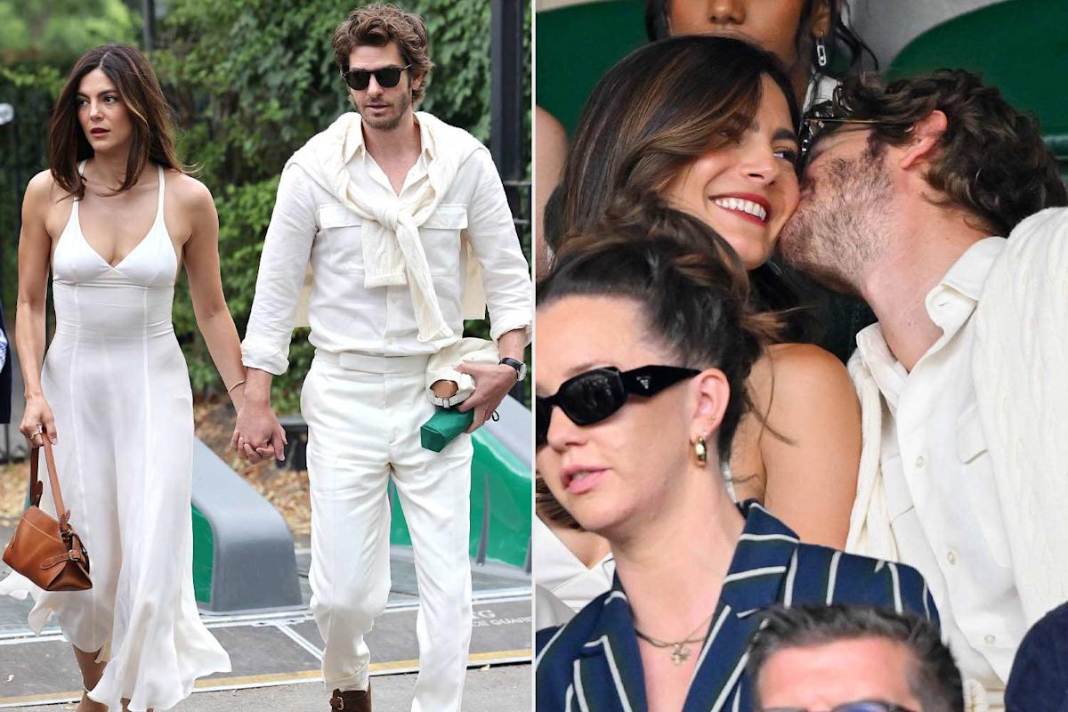 Andrew Garfield, Monica Barbaro Spark Romance Buzz with Wimbledon PDA Andrew Garfield, Monica Barbaro Spark Romance Buzz with Wimbledon PDA