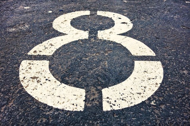 Stock image of a parking lot by Mabel Amber. Stock image of a parking lot by Mabel Amber.