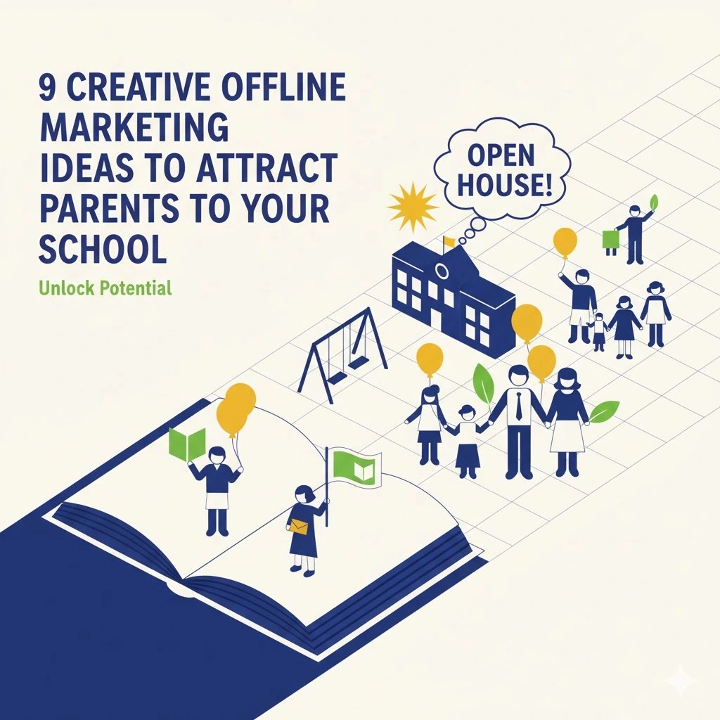 9 Creative Offline Marketing Ideas to Attract Parents to Your School 9 Creative Offline Marketing Ideas to Attract Parents to Your School