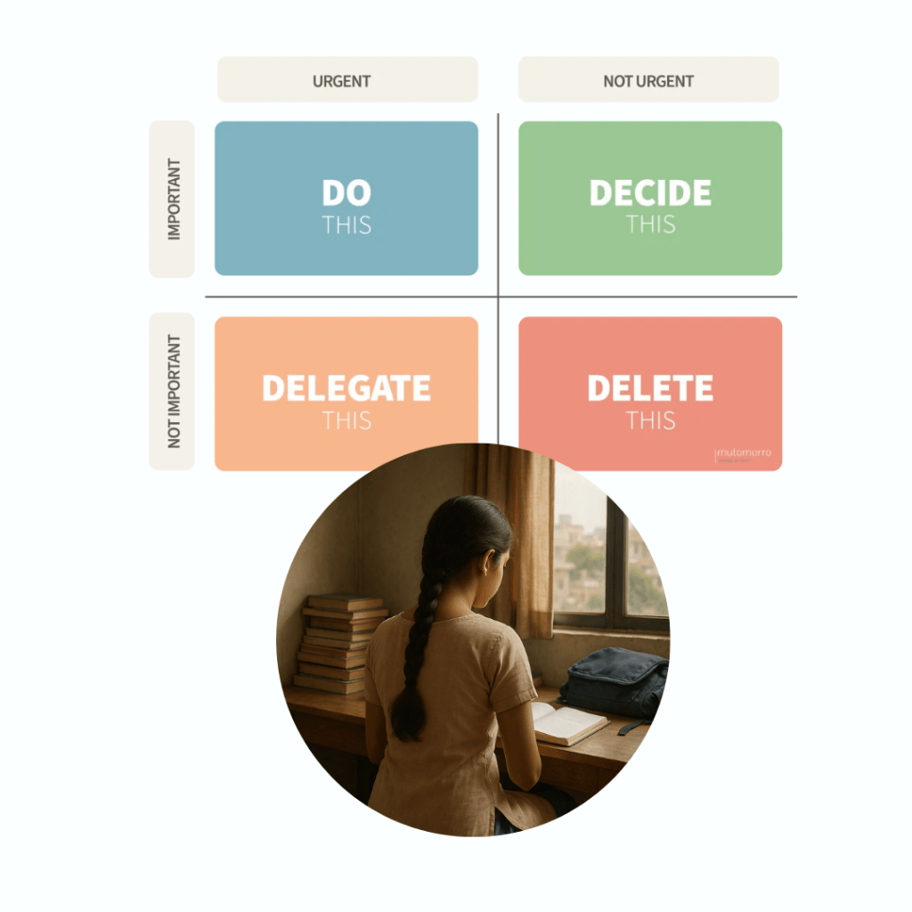 How the Eisenhower Matrix Helped a Delhi Teen Conquer School Stress How the Eisenhower Matrix Helped a Delhi Teen Conquer School Stress