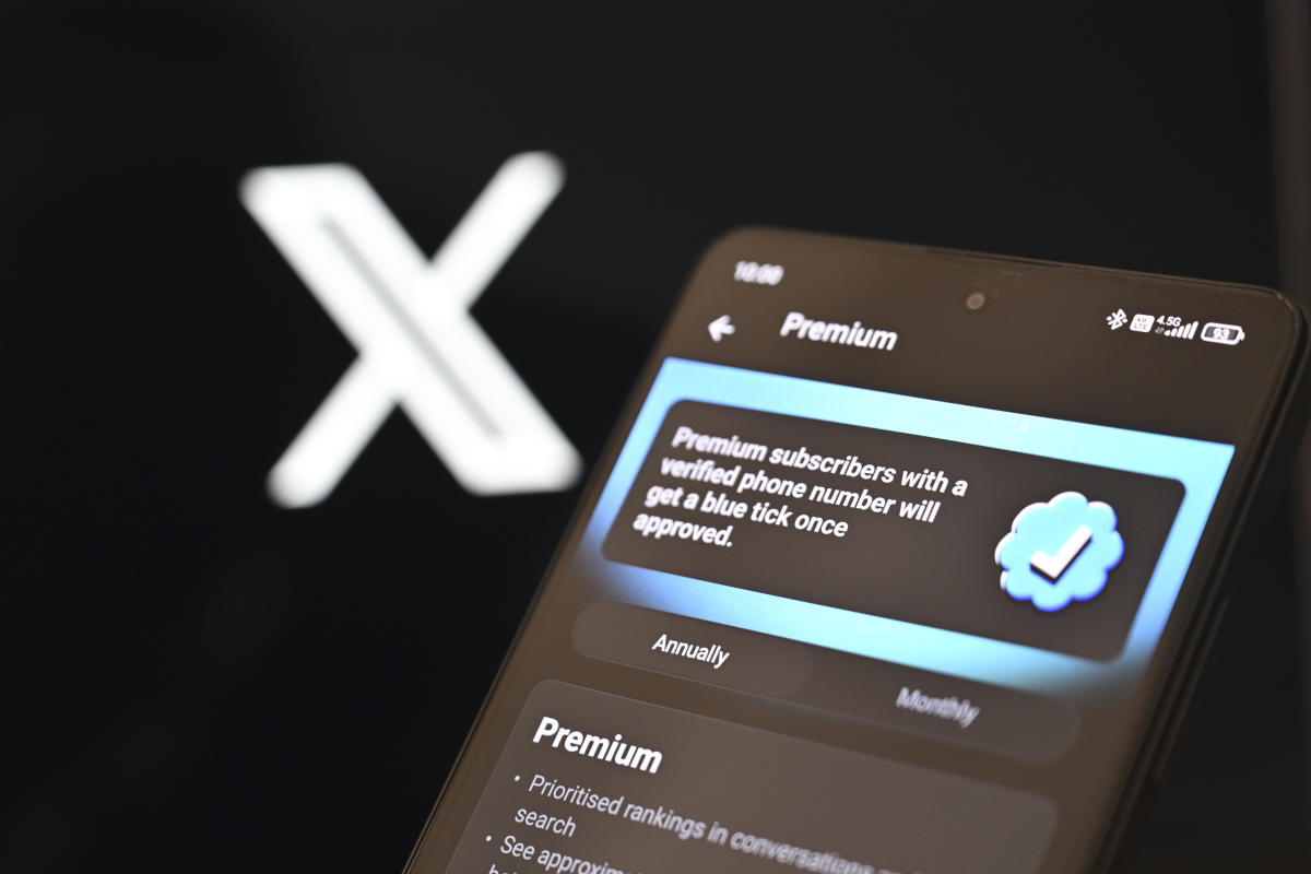 X received’t let customers cover their blue checks anymore X received’t let customers cover their blue checks anymore