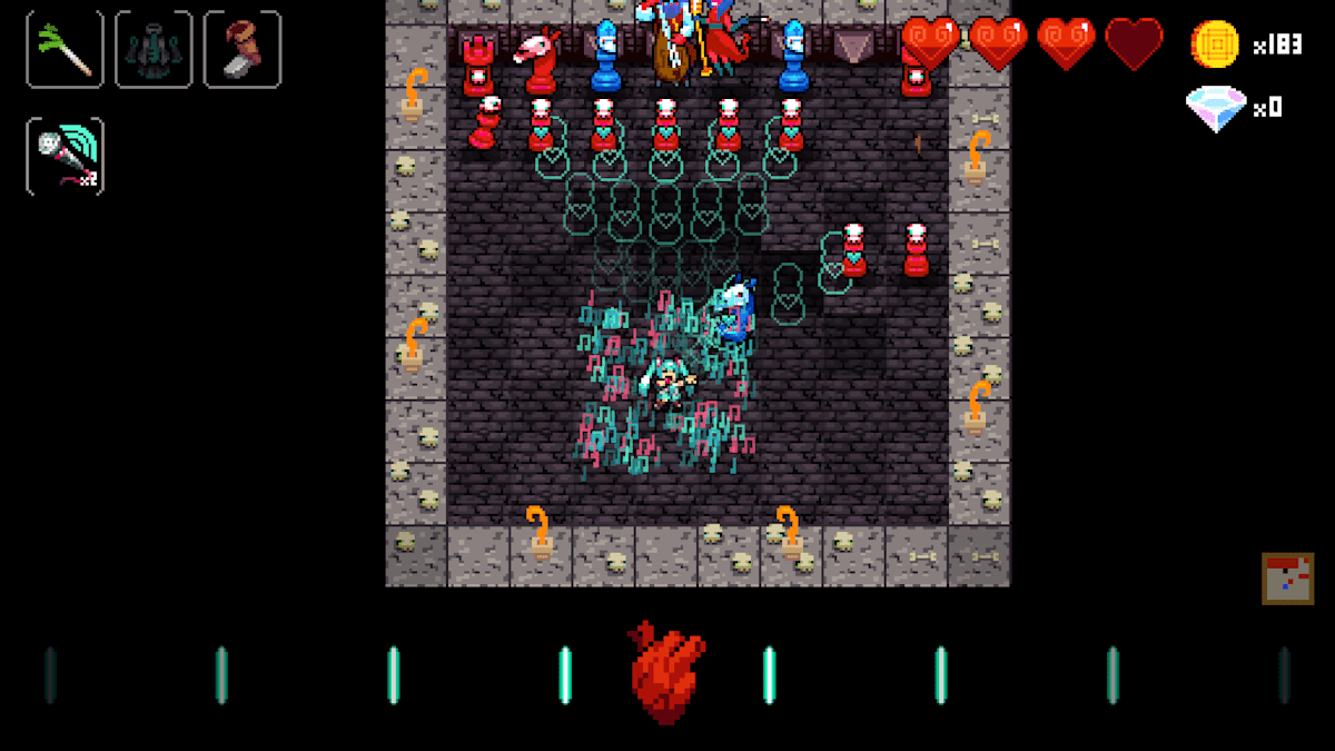 Hatsune Miku in Crypt of the Necrodancer looks like the right crossover Hatsune Miku in Crypt of the Necrodancer looks like the right crossover