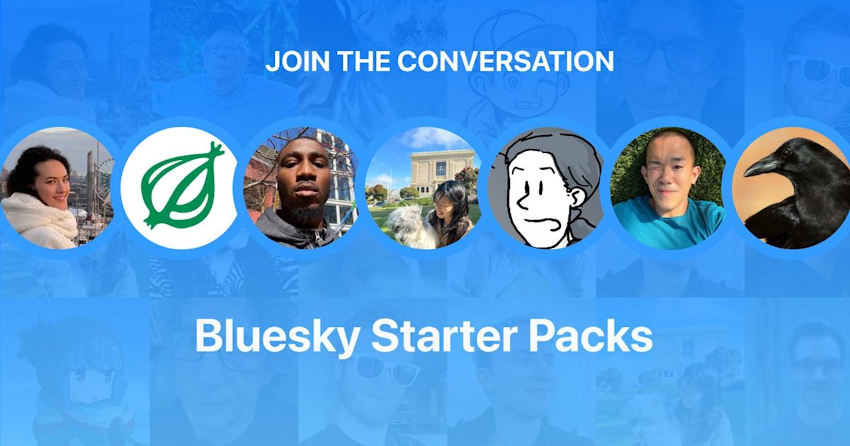 Bluesky ‘starter packs’ assist new customers discover their manner Bluesky ‘starter packs’ assist new customers discover their manner