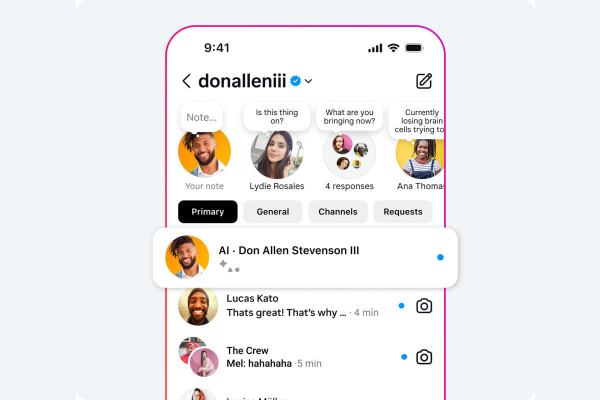 Instagram creators can now make AI doppelgangers to speak with their followers Instagram creators can now make AI doppelgangers to speak with their followers