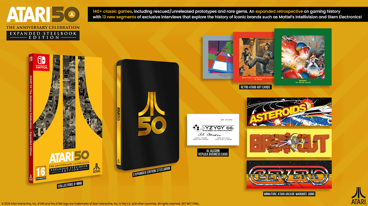 Atari’s fiftieth anniversary assortment is getting a hefty replace with practically 40 further video games Atari’s fiftieth anniversary assortment is getting a hefty replace with practically 40 further video games