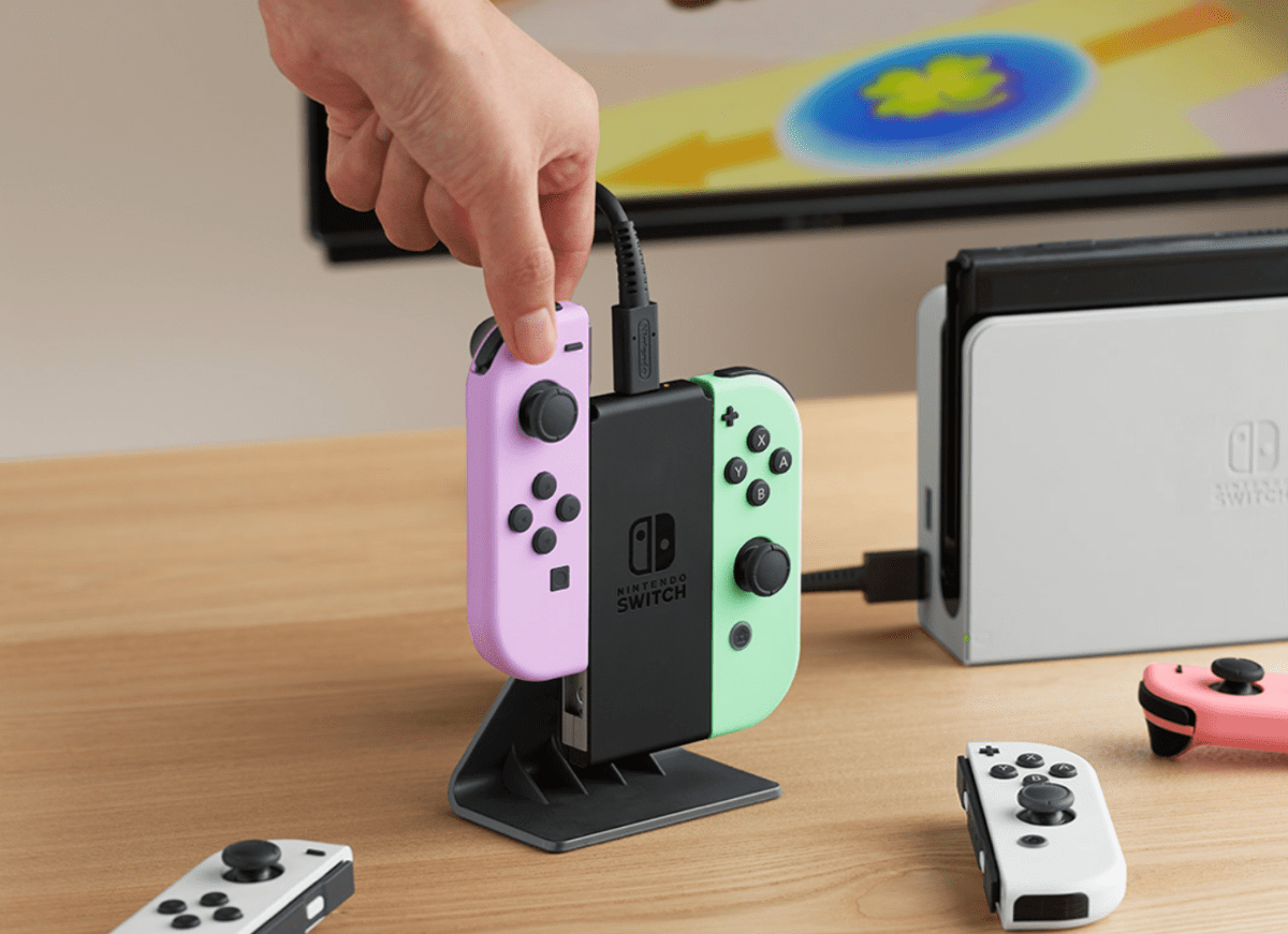 Nintendo lastly made a first-party Pleasure-Con charging station Nintendo lastly made a first-party Pleasure-Con charging station