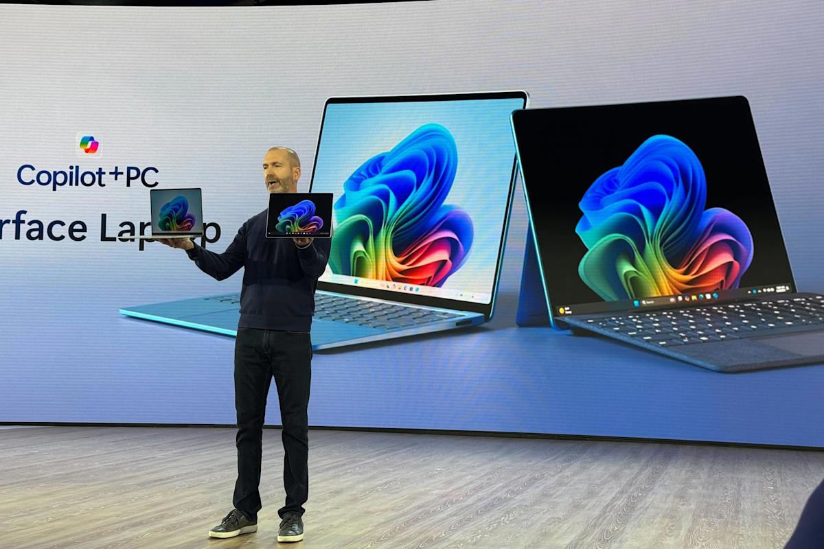 Microsoft’s redesigned Floor Laptop computer is a Copilot+ PC with over 22 hours of battery life Microsoft’s redesigned Floor Laptop computer is a Copilot+ PC with over 22 hours of battery life