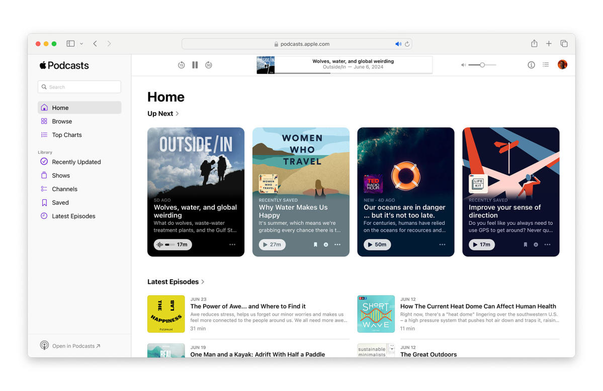 Apple Podcasts now has a helpful internet interface for searching and listening to reveals Apple Podcasts now has a helpful internet interface for searching and listening to reveals