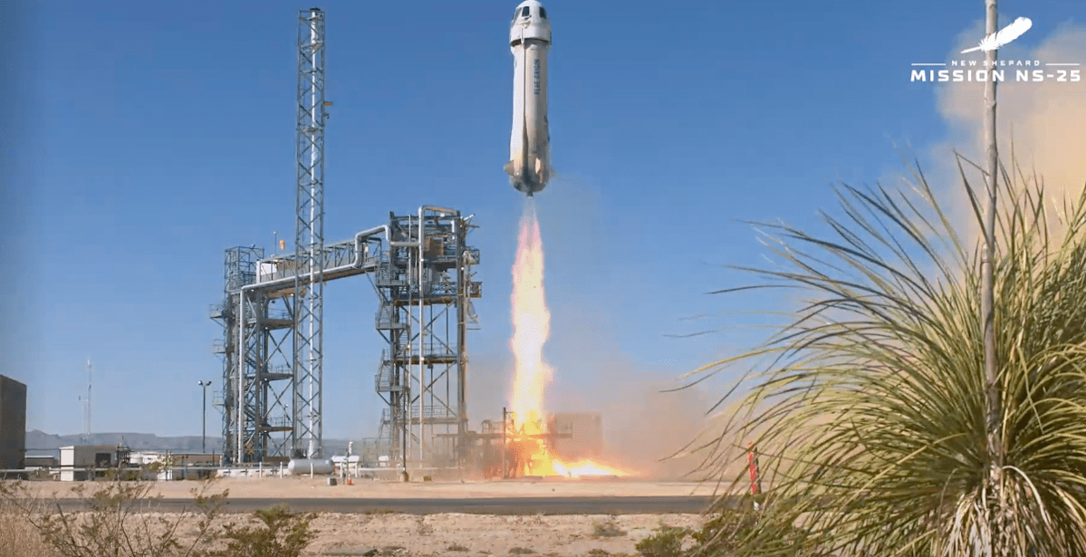 Blue Origin efficiently sends vacationers to the sting of area once more after an extended hiatus Blue Origin efficiently sends vacationers to the sting of area once more after an extended hiatus