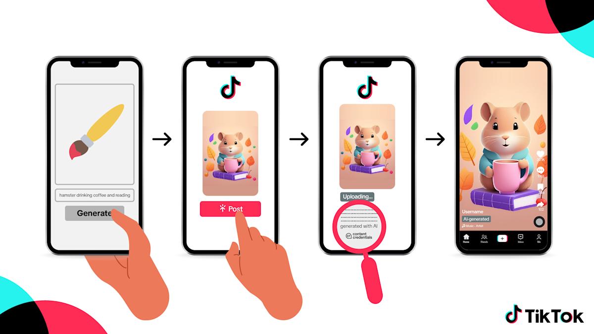 TikTok will mechanically label extra AI-generated content material in its app TikTok will mechanically label extra AI-generated content material in its app