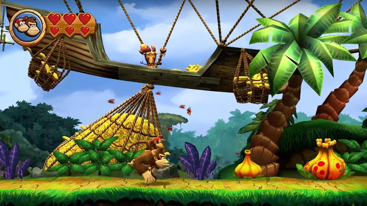 Donkey Kong Nation Returns, initially launched for the Wii in 2010, is coming to the Swap Donkey Kong Nation Returns, initially launched for the Wii in 2010, is coming to the Swap