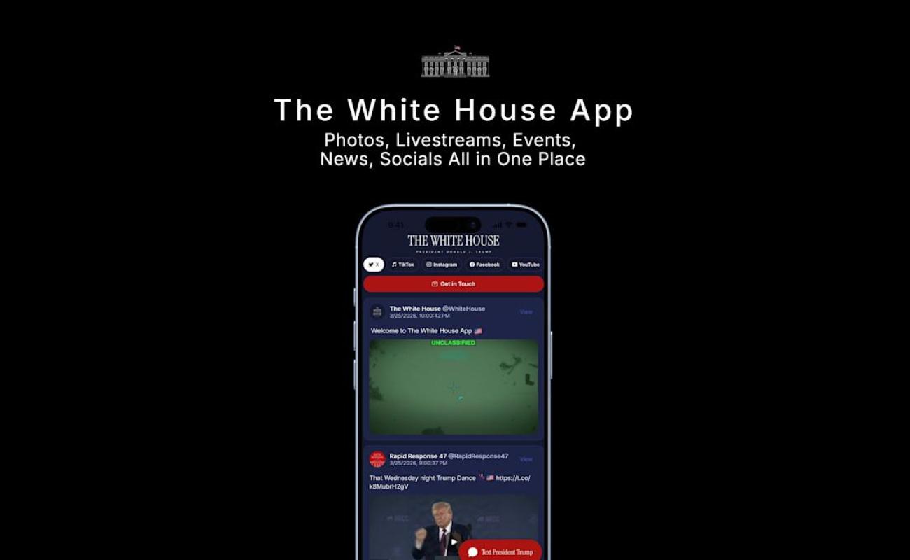 The White House app is just as weird and unnecessary as you’d expect The White House app is just as weird and unnecessary as you’d expect