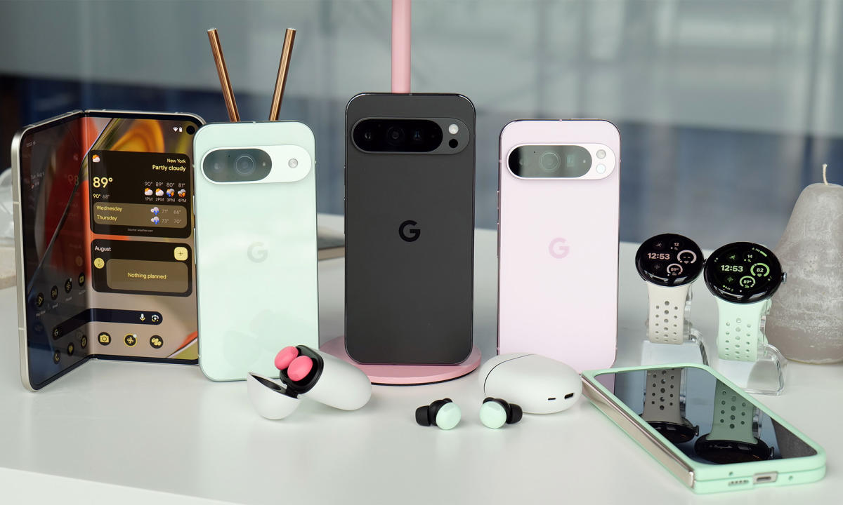 The Google Pixel 9, the Pixel 9 Professional Fold and all the pieces introduced on the Made by Google occasion The Google Pixel 9, the Pixel 9 Professional Fold and all the pieces introduced on the Made by Google occasion