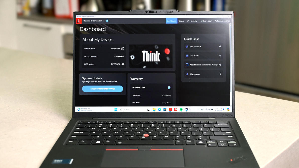 Nonetheless the king of enterprise laptops Nonetheless the king of enterprise laptops