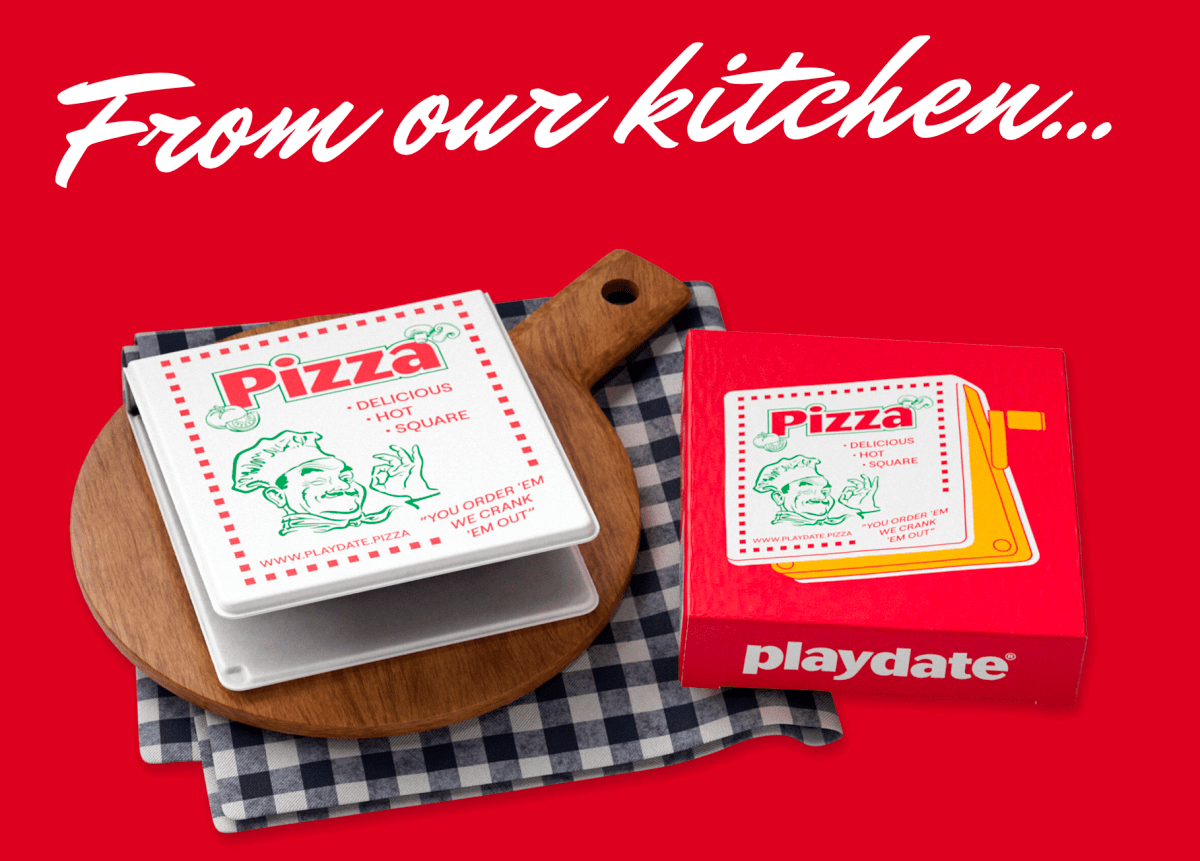 I like this ridiculous Playdate pizza case a lot I purchased a Playdate I like this ridiculous Playdate pizza case a lot I purchased a Playdate