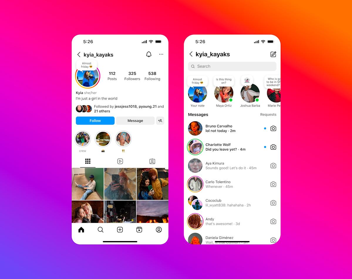 Instagram’s standing replace characteristic is coming to person profiles Instagram’s standing replace characteristic is coming to person profiles