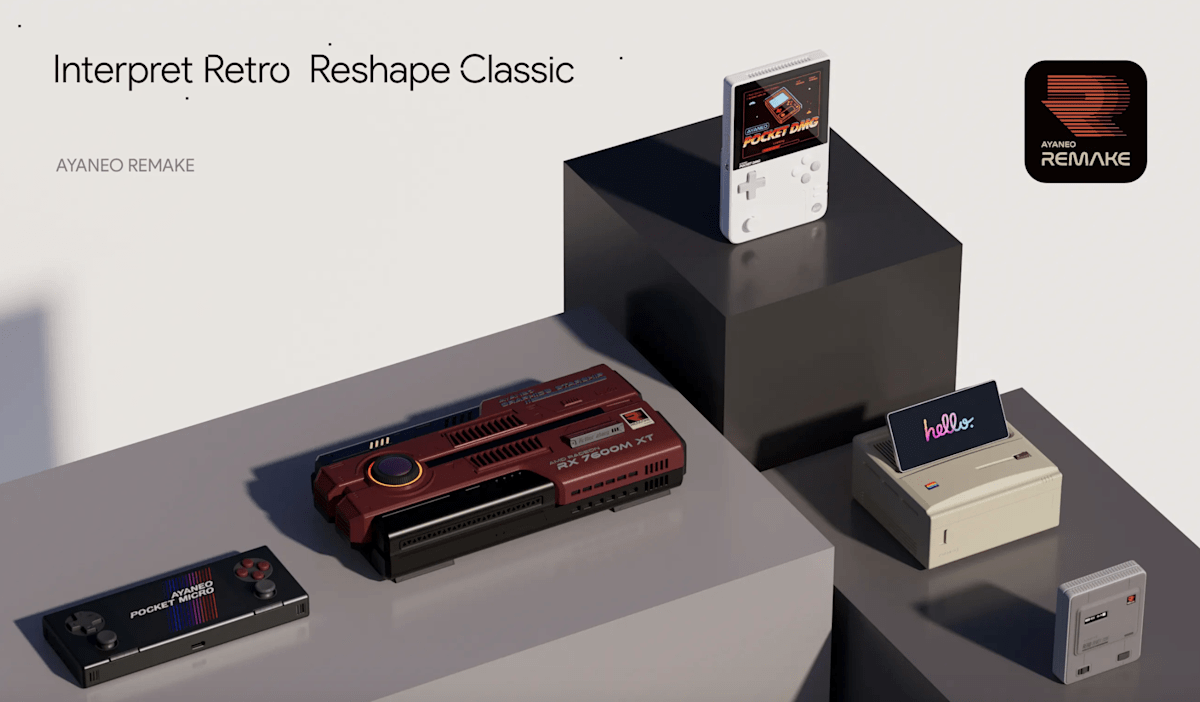Ayaneo’s newest handhelds are impressed by the Sport Boy and GB Micro Ayaneo’s newest handhelds are impressed by the Sport Boy and GB Micro