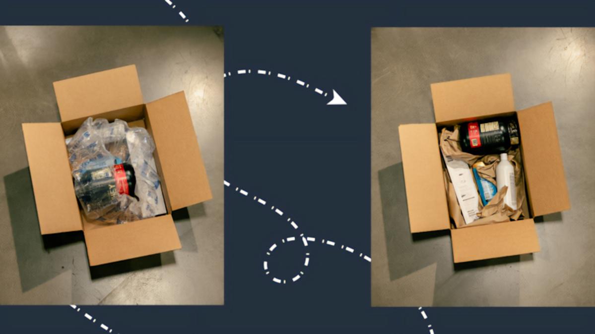 Amazon says it’s reduce down on these plastic air pillows in packages Amazon says it’s reduce down on these plastic air pillows in packages
