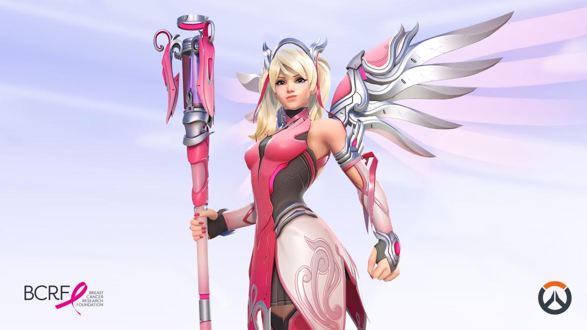 Overwatch 2 resurrects Pink Mercy beauty for a charity fundraiser Overwatch 2 resurrects Pink Mercy beauty for a charity fundraiser