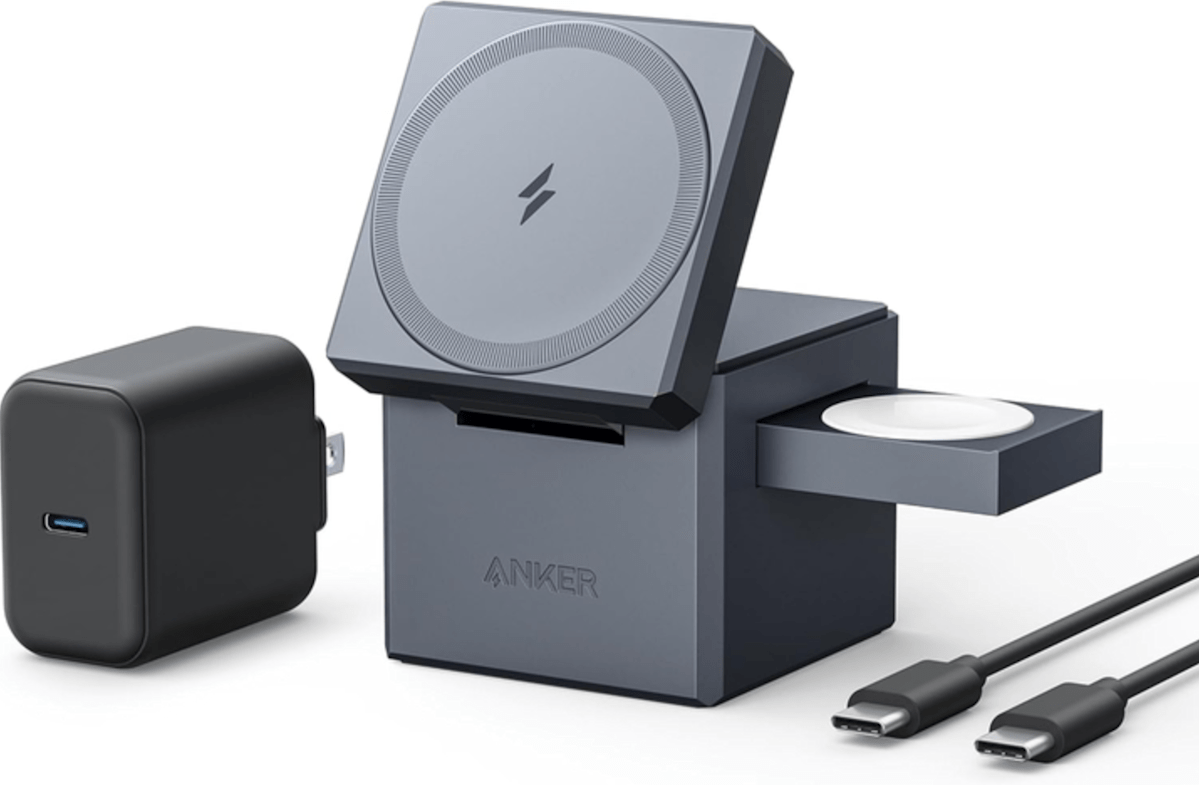 This Anker 3-in-1 MagSafe charging stand has by no means been cheaper This Anker 3-in-1 MagSafe charging stand has by no means been cheaper