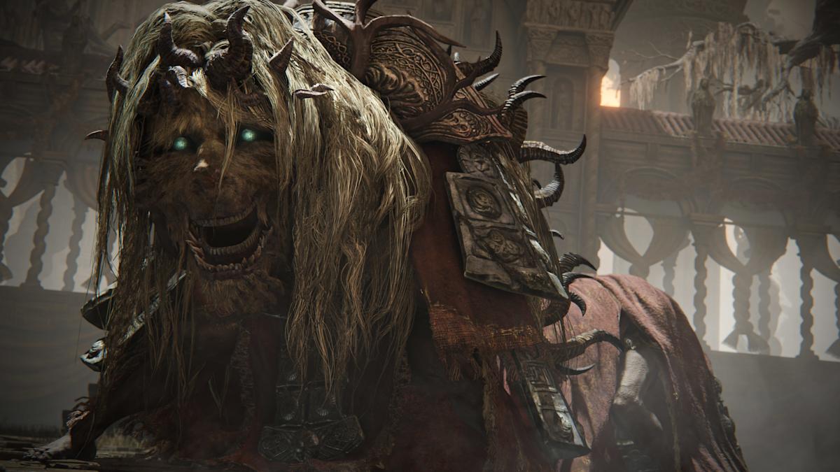 Elden Ring DLC’s fearsome Dancing Lion boss is simply two huge dudes in a swimsuit Elden Ring DLC’s fearsome Dancing Lion boss is simply two huge dudes in a swimsuit