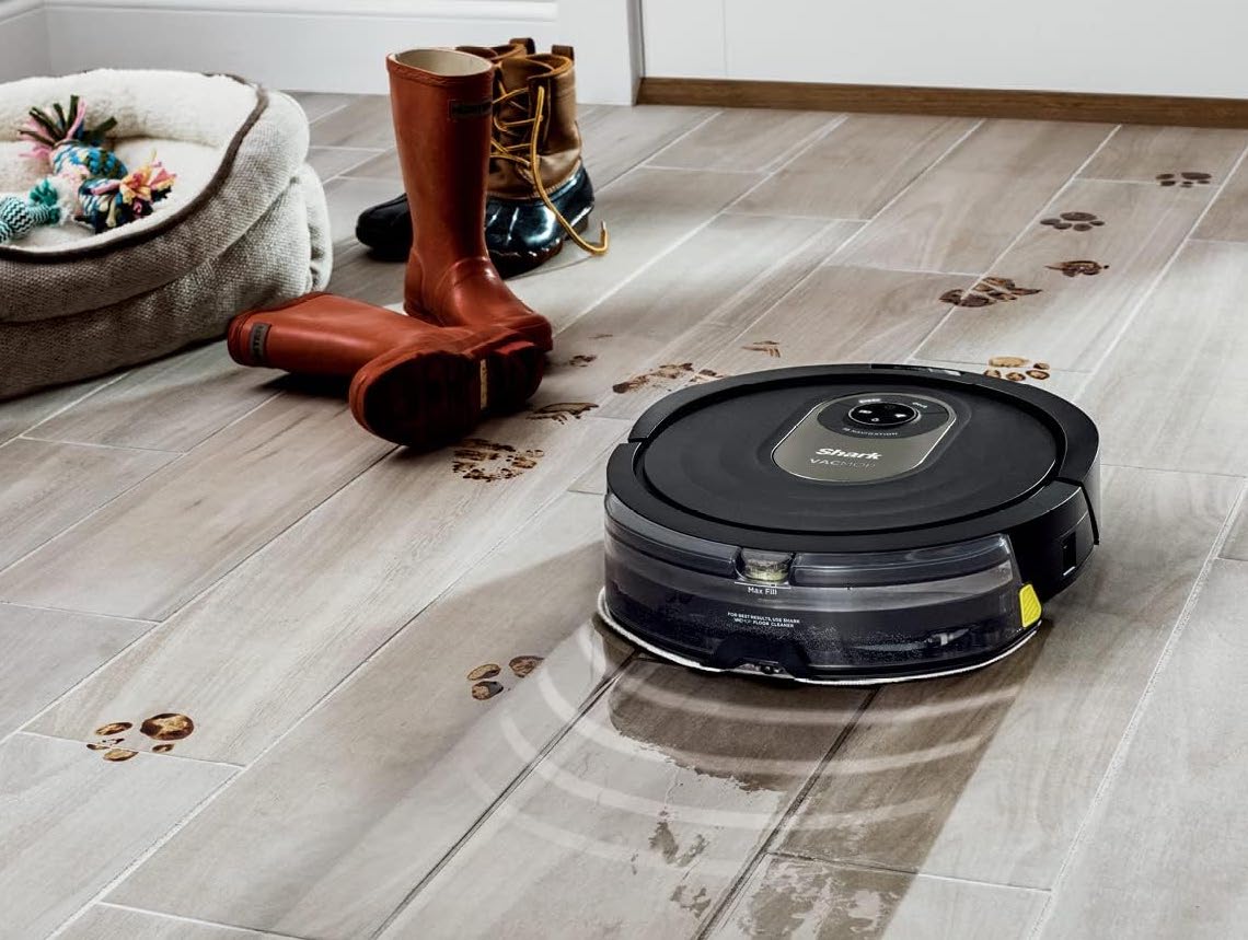 This Shark robotic vacuum and mop is almost half off proper now This Shark robotic vacuum and mop is almost half off proper now