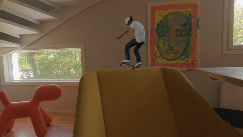 Skatrix for Apple Imaginative and prescient Professional now options room-scale blended actuality gameplay Skatrix for Apple Imaginative and prescient Professional now options room-scale blended actuality gameplay