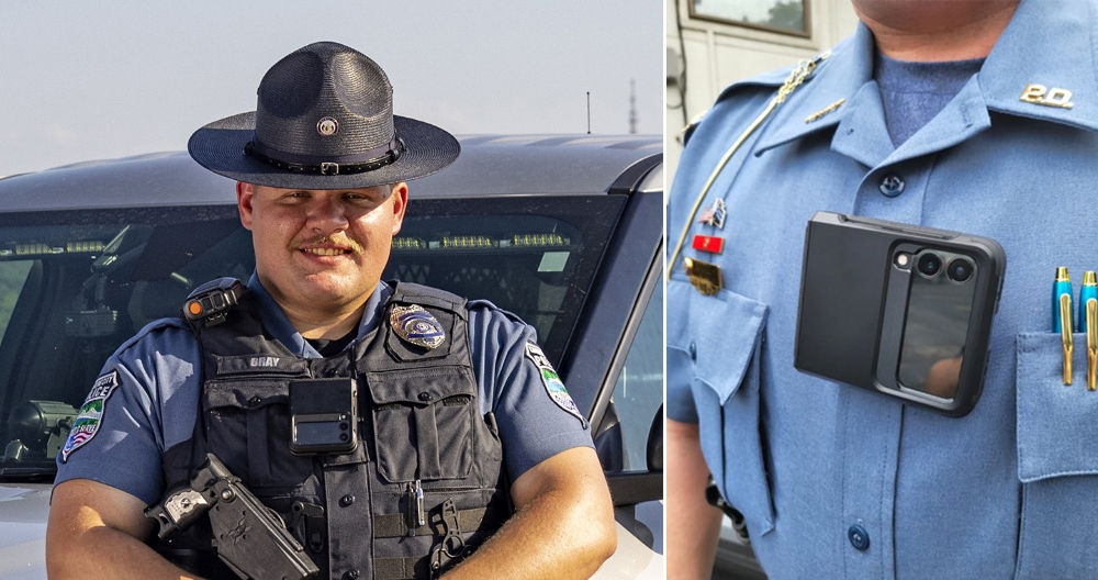 Samsung is advertising Galaxy Z Flip telephones as police bodycams Samsung is advertising Galaxy Z Flip telephones as police bodycams