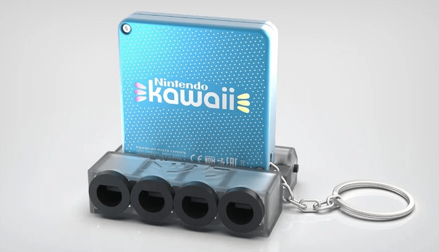 Modders made a tiny Nintendo Wii that doubles as a keychain Modders made a tiny Nintendo Wii that doubles as a keychain