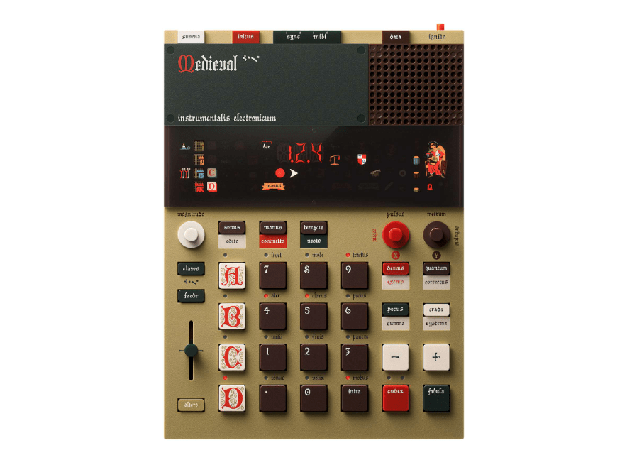 Teenage Engineering’s constructed a medieval-themed sampler, full with Gregorian chants Teenage Engineering’s constructed a medieval-themed sampler, full with Gregorian chants