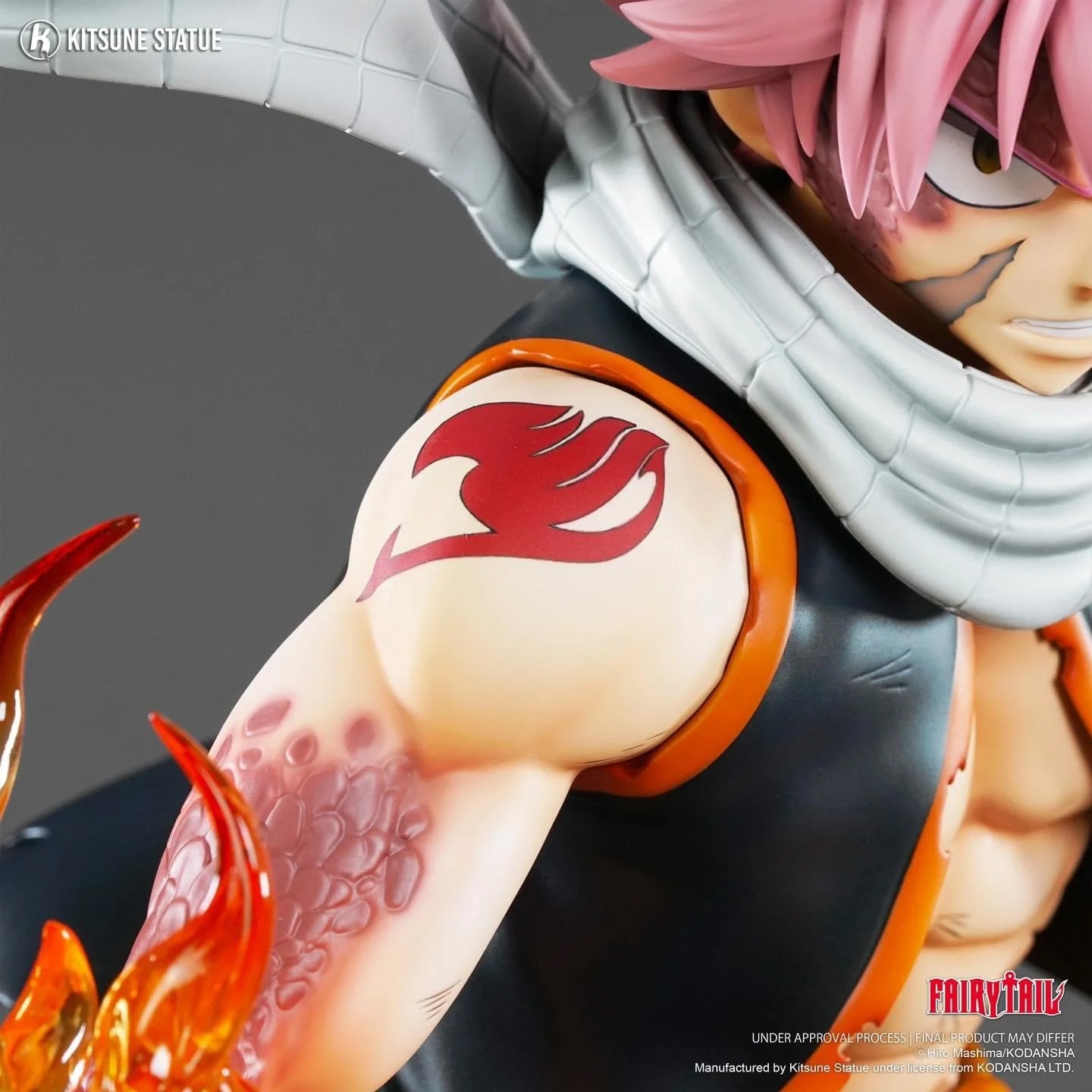 natsu Kitsune Statue Studio – Fairy Tail Natsu Dragneel - elevenGK