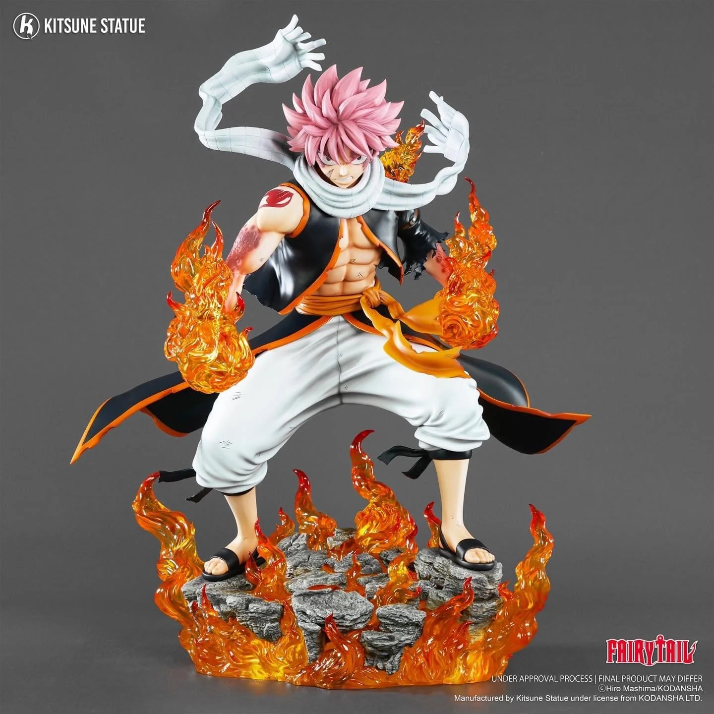Kitsune Statue Studio – Fairy Tail Natsu Dragneel - elevenGK Anime