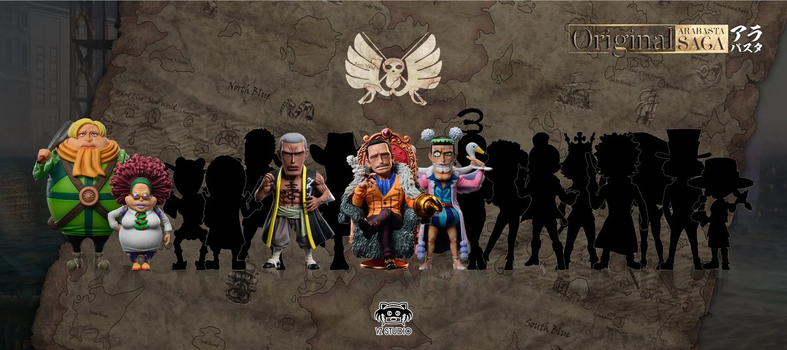 YZ Studio – One PieceGrand Line Series #35 Babe & Drophy