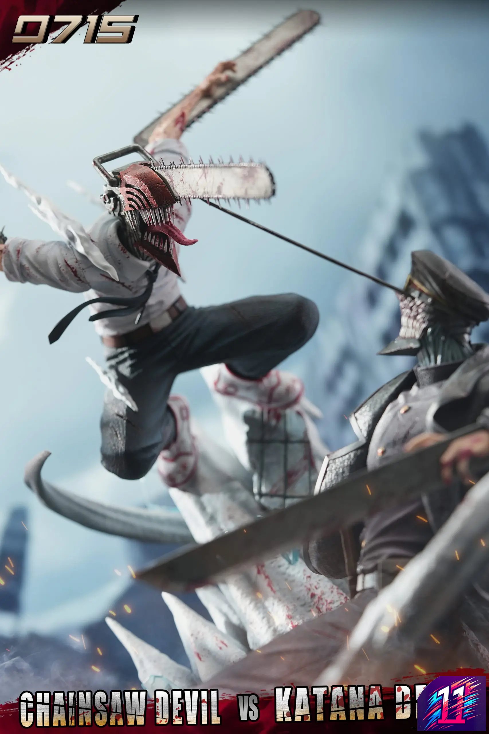 0715 Studio - Denji vs Devil of the Knife Chainsaw Man