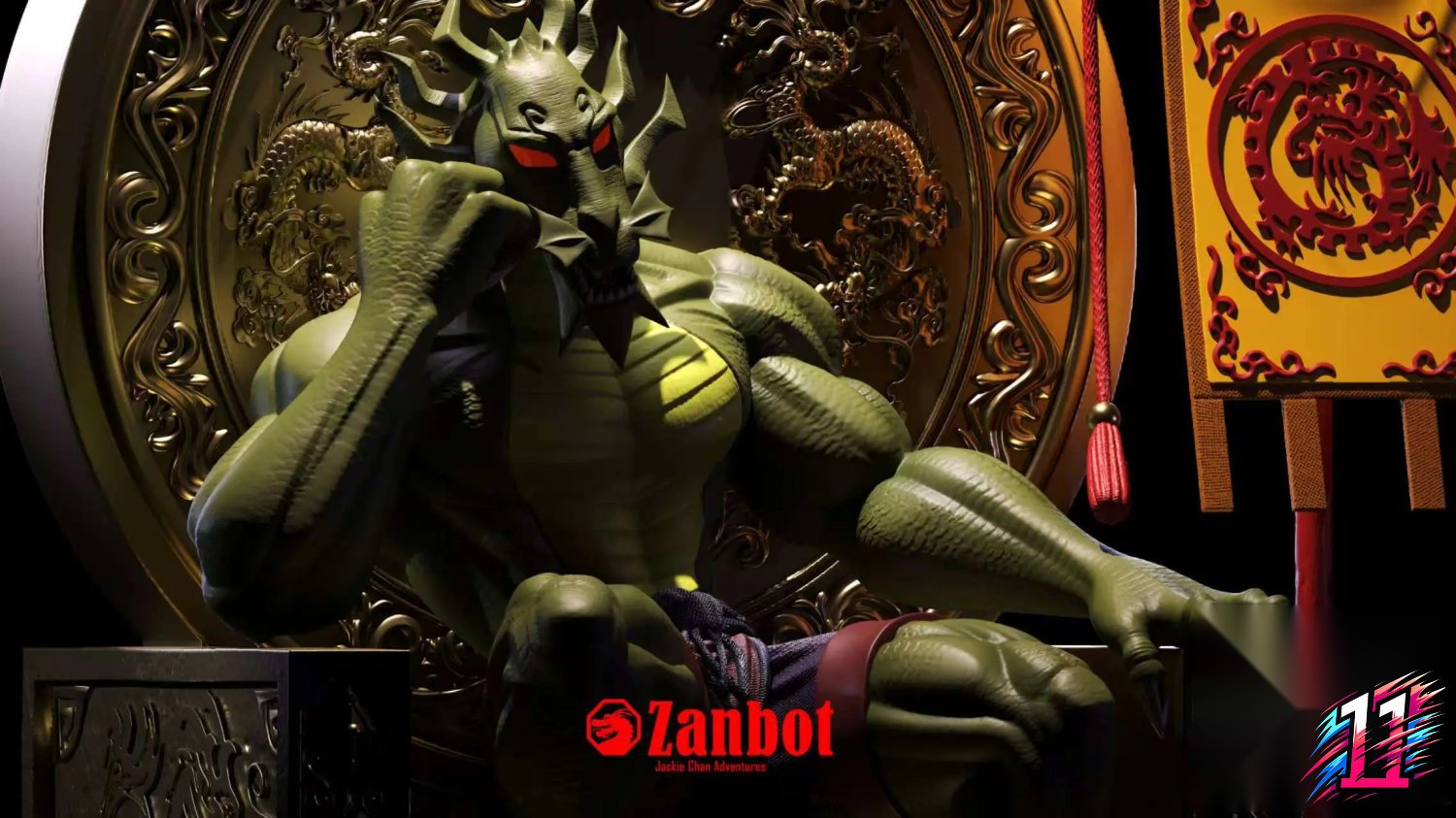 12 talisman Studio - Shendu 2.0 Jackie Chan Adventures
