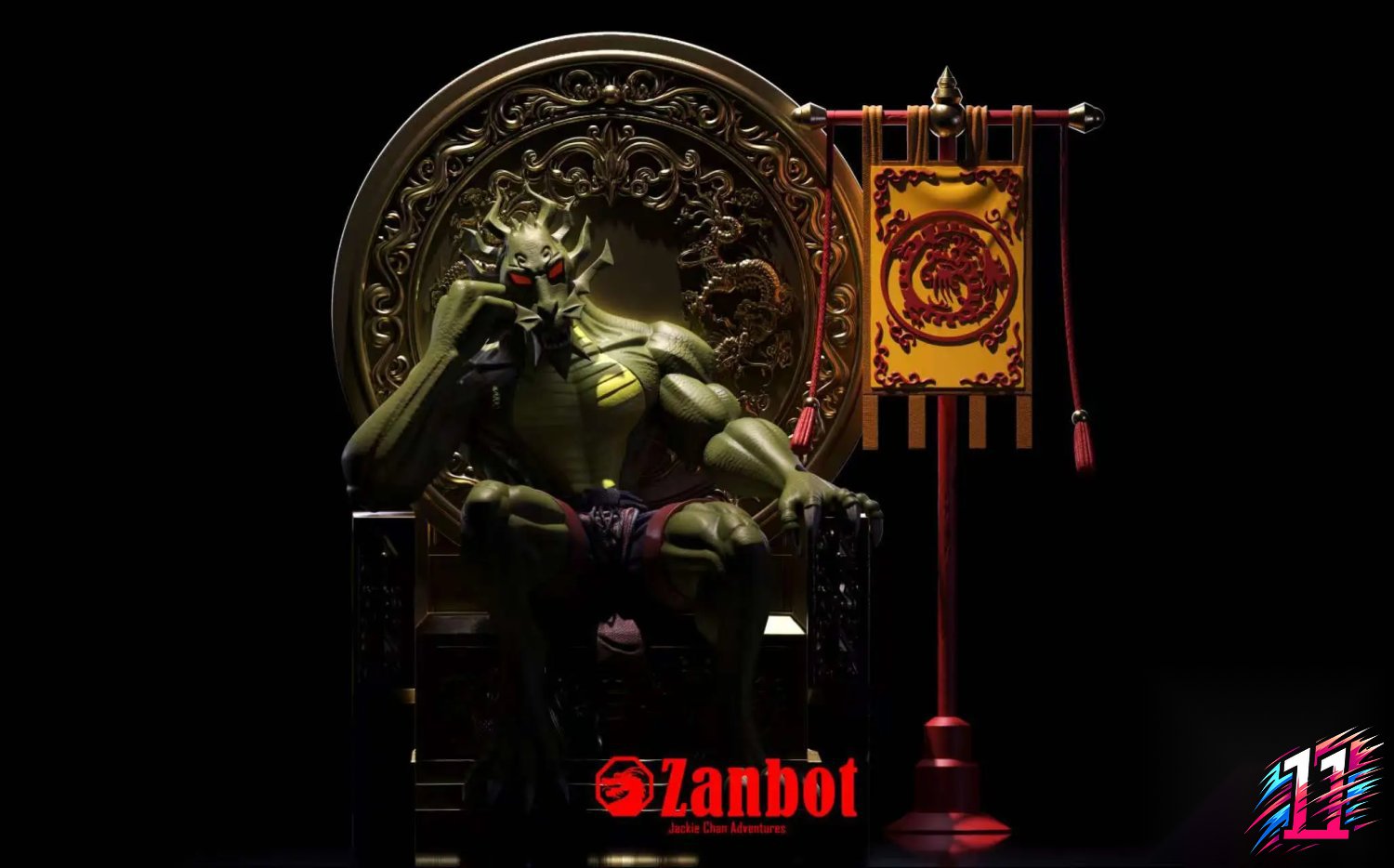 12 talisman Studio - Shendu 2.0 Jackie Chan Adventures