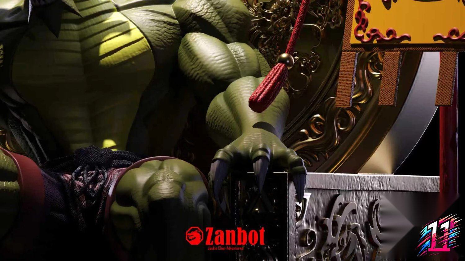12 talisman Studio - Shendu 2.0 Jackie Chan Adventures